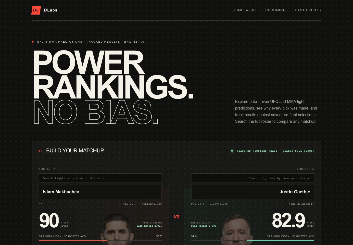 Drake’s Pick website screenshot